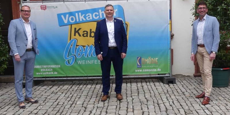 Bild Stadt Volkach freut sich auf den 2. Kabarett Sommer