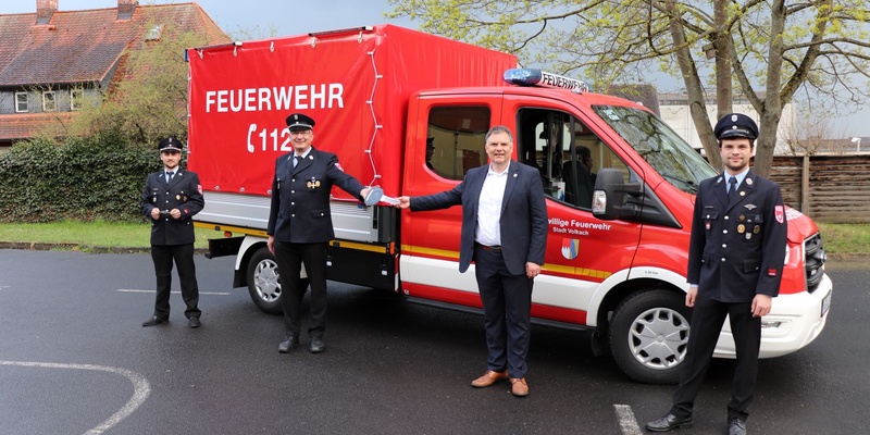 Bild Feuerwehr Volkach erhält neues Einsatzfahrzeug