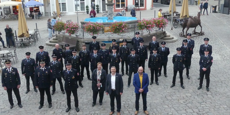 Bild Stadt Volkach ehrt Rettungskräfte