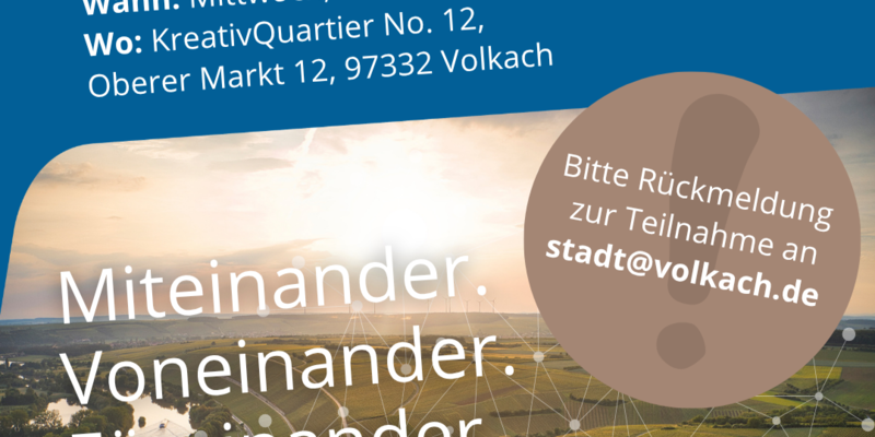 Bild „Miteinander, voneinander, füreinander!“